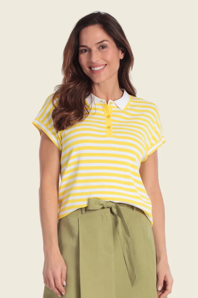 Koszulka polo Gerry Weber w paski - 2026 Moda Club Store Online 6.jpeg