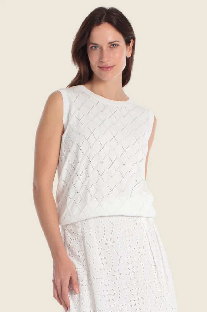 Dzianinowy top Gerry Weber biały 2.jpeg