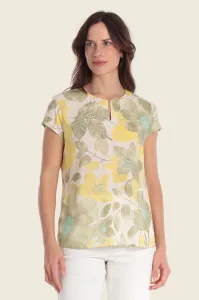 Bluzka damska Gerry Weber z krótkim rękawkiem w liście