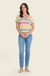 Dzianinowa koszulka Gerry Weber w kolorowe paski N66305 4.jpeg