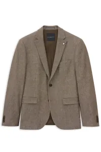 Marynarka męska bugatti z dodatkiem lnu 