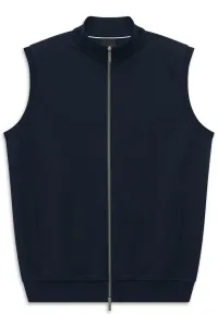 Dzianinowy bezrękawnik męski bugatti navy