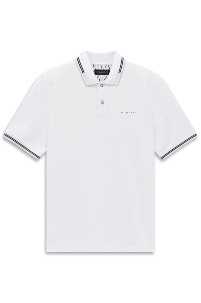 Koszulka męska polo bugatti z małym logo