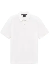 Koszulka męska polo bugatti clear white