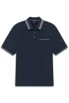 Koszulka męska polo bugatti granatowa