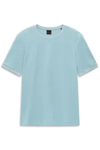 T-shirt męski bugatti błękitny