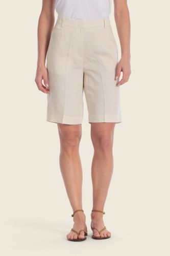 Beżowe Szorty damskie Gerry Weber N67202 z lnem 2.jpeg