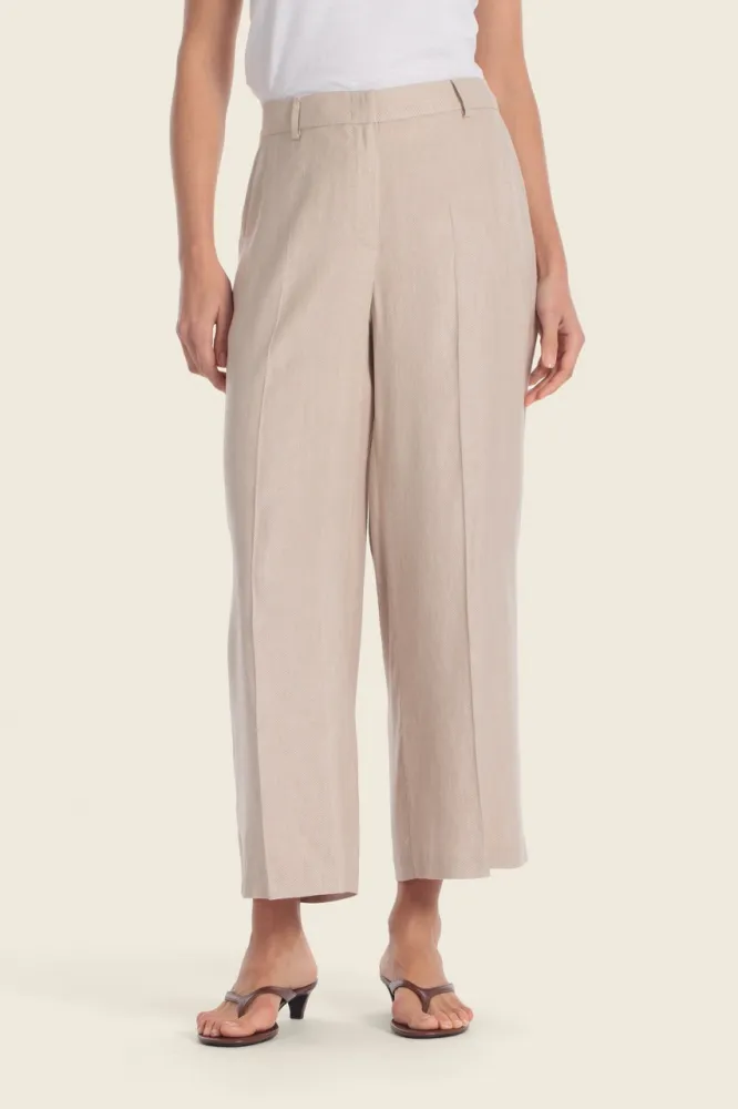 Lniane spodnie Gerry Weber Beige komplet N67115 2.jpeg