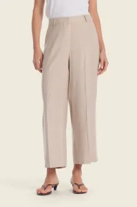 Lniane spodnie Gerry Weber Beige