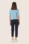 Lekkie spodnie damskie Gerry Weber 7:8 Navy Blue N67149  3.jpeg