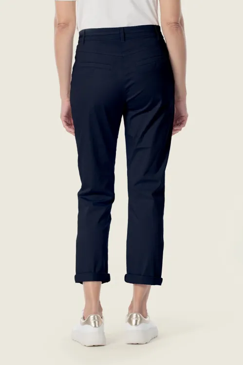 Lekkie spodnie damskie Gerry Weber 7:8 Navy Blue N67147104  1.jpeg