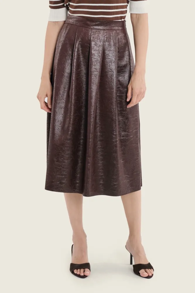 Brązowa spódnica damska Gerry Weber N75681 4.jpeg