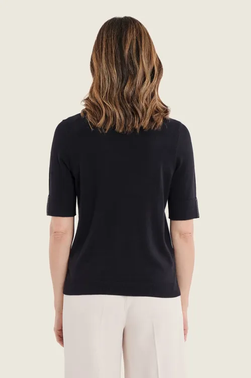 Sweterek damski Gerry Weber z półgolfem N76300 Moda Club Store 1.jpeg