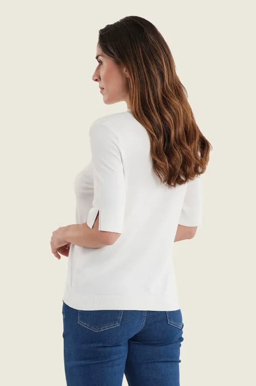 Sweterek damski Gerry Weber z półgolfem N76300 Moda Club Store 6.jpeg