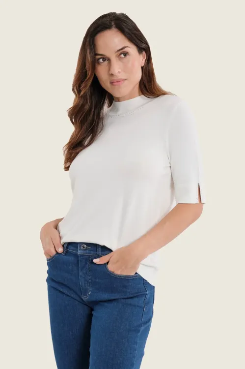 Sweterek damski Gerry Weber z półgolfem N76300 Moda Club Store 11.jpeg