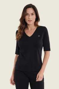 T-shirt Gerry Weber czarny z dekoltem V