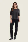 Gładka koszulka GerryWeber Black N71952 5.jpeg