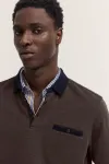 Koszulka męska longsleeve polo bugatti brown 3.jpeg