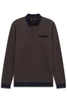 Koszulka męska longsleeve polo bugatti brown 5.jpeg