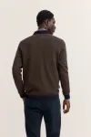 Koszulka męska longsleeve polo bugatti brown 6.jpeg
