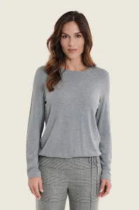 Sweter Gerry Weber z wiązaniem na dole szary