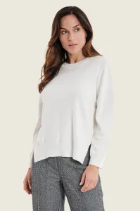 Sweter Gerry Weber z rozcięciami biały