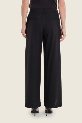 Szerokie spodnie Garniturowe Gerry Weber Czarne N77015120 1.jpeg