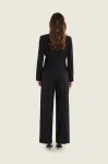 Szerokie spodnie Garniturowe Gerry Weber Czarne N77015120 3.jpeg
