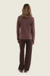 Spodnie damskie czekoladowe GERRY WEBER N77021719 Moda Damska 3.jpeg