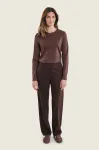 Spodnie damskie czekoladowe GERRY WEBER N77021719 Moda Damska 4.jpeg