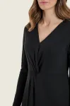 Czarna sukienka Gerry Weber z marszczeniem N78800120 1.jpeg