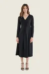 Czarna sukienka Gerry Weber z marszczeniem N78800120 3.jpeg