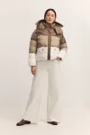 Pikowana kurtka zimowa bugatti z kapturem Taupe 1.jpg