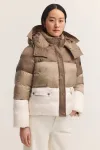 Pikowana kurtka zimowa bugatti z kapturem Taupe 3.jpg