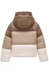 Pikowana kurtka zimowa bugatti z kapturem Taupe 4.jpg