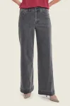 Szerokie dżinsy damskie Gerry Weber szare N77003690 2.jpeg