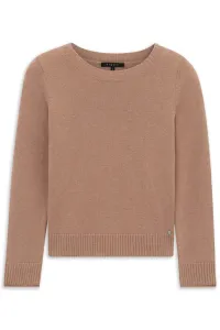 Kaszmirowy sweter damski bugatti Camel