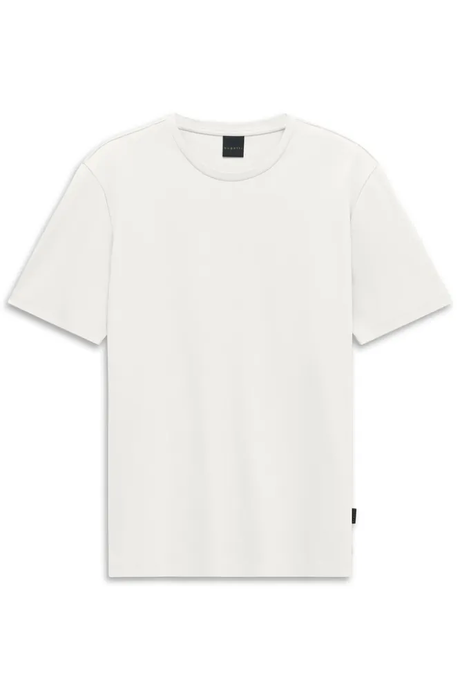Biały t-shirt męski bugatti Golden Line