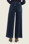 Szerokie dżinsy damskie Gerry Weber dark blue N77028397 1_ModaClub_.webp