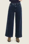 Szerokie dżinsy damskie Gerry Weber dark blue N77028397 2_ModaClub_.webp