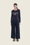 Szerokie dżinsy damskie Gerry Weber dark blue N77028397 4_ModaClub_.webp