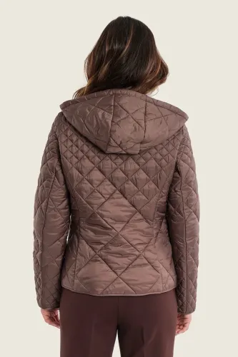 Pikowana kurtka damska Gerry Weber Brown N78100701 1_ModaClub_.webp
