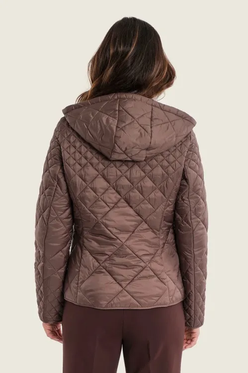Pikowana kurtka damska Gerry Weber Brown N78100701 1_ModaClub_.webp
