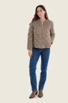 Pikowana kurtka damska Gerry Weber Brown N72151697 5_ModaClub_.webp