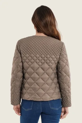 Pikowana kurtka damska Gerry Weber Brown N72151697 1_ModaClub_.webp