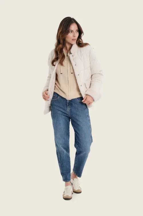 Zimowa kurtka damska Gerry Weber Beige N78413711 6_ModaClub_.webp
