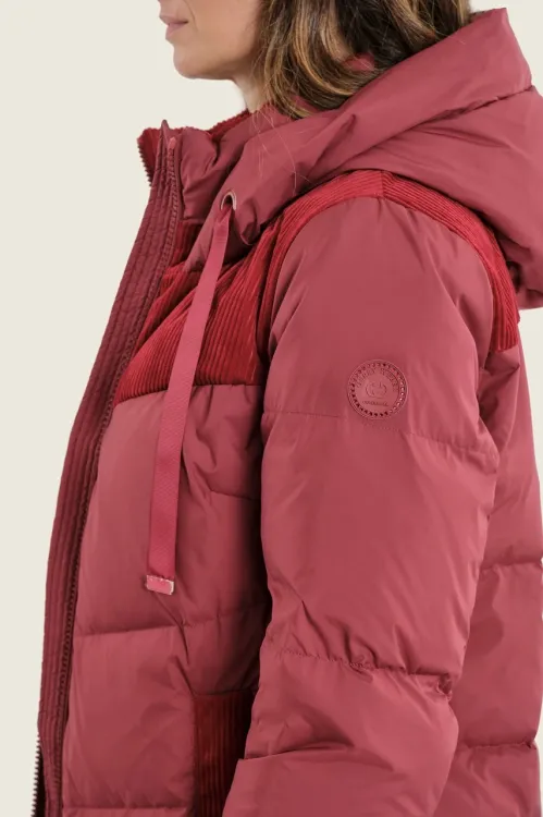 Długa kurtka damska Gerry Weber Red Rumba N78401696 2_ModaClub_.webp
