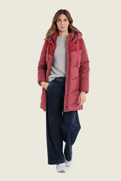 Długa kurtka damska Gerry Weber Red Rumba N78401696 6_ModaClub_.webp