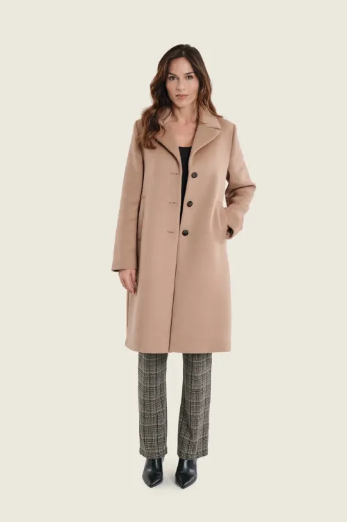 Płaszcz damski Gerry Weber Sand z wełną N78416705 5_ModaClub_.webp