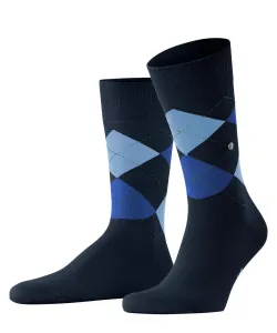 Skarpetki męskie Burlington w romby - Marine Blue